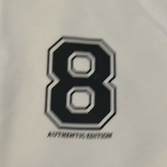 Zara Girls White & Black ‘Dance League’ #8 Authentic Edition 1/4 Zip Sweatshirt - Picture 3 of 6